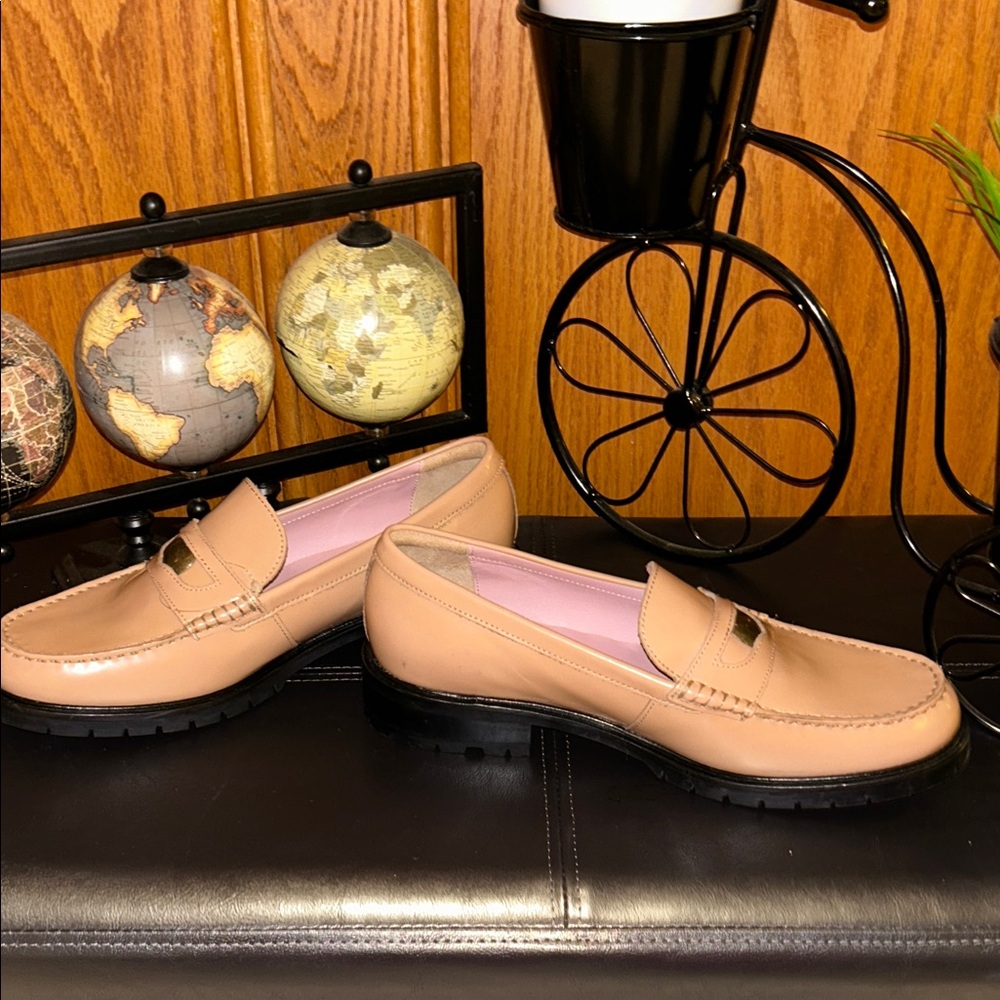 Free People Tan Leather Loafers - Picture 17 of 17